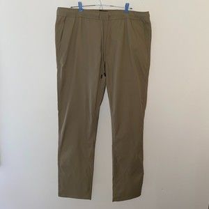 Bluffworks mens khaki brown Ascender pants size XL Long